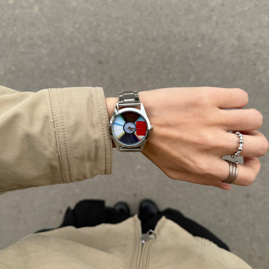 RAINMAKE Unisex Vintage Y2K Mechanical Hip Hop Watch, Rare Streetwear Timepiece