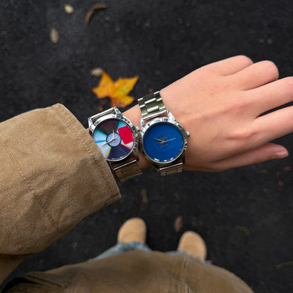 RAINMAKE Unisex Vintage Y2K Mechanical Hip Hop Watch, Rare Streetwear Timepiece